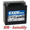 Motobaterie EXIDE BIKE Factory Sealed 12Ah, 12V, AGM12-12 (SLA12-12, YTX14-BS)
