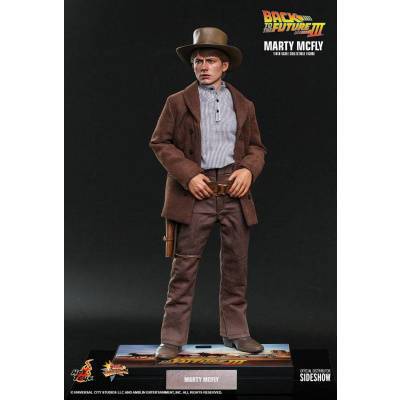 Hot Toys Back To The Future III Movie Masterpiece Action Figure 1/6 Marty McFly 28 cm