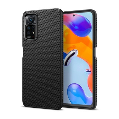 Spigen Liquid Air, black - Xiaomi Redmi Note 11 Pro 5G (ACS04414)