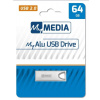 64GB USB Flash 2.0 MyAlu stříbrný, MyMedia