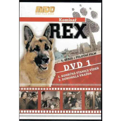 Komisař Rex 1. série DVD1 + pilotní film ( slim ) - DVD