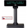 VFD zákaznický displej Virtuos FV-2030B 2x20 9mm, USB, černý