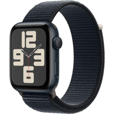 Apple Watch SE 2023 GPS 44mm temně inkoustový hliník (MREA3QC/A) Chytré hodinky