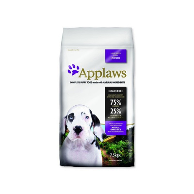 Krmivo APPLAWS Dry Dog Chicken Large Breed Puppy - 7.5 kg