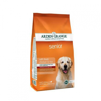 Arden Grange Senior with fresh Chicken & Rice balení 2 kg