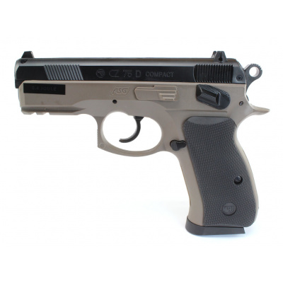 ASG Airsoft pistole CZ 75D Compact - DualTone FDE