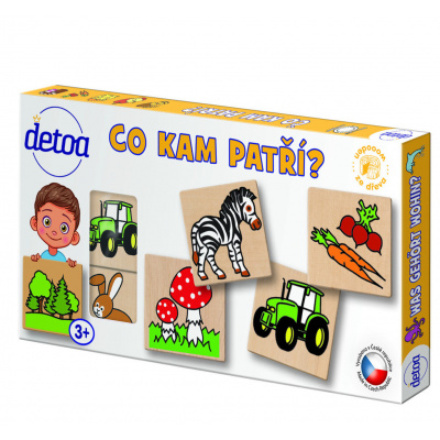 Detoa puzzle co kam patří