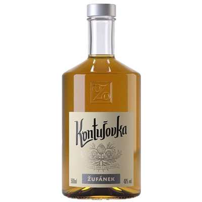 Žufánek Kontušovka 40% 0,5 l (holá láhev)