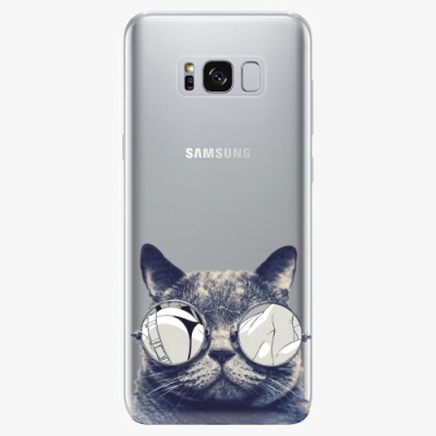 Plastový kryt iSaprio - Crazy Cat 01 - Samsung Galaxy S8 Plus - Kryty na mobil Nuff.cz