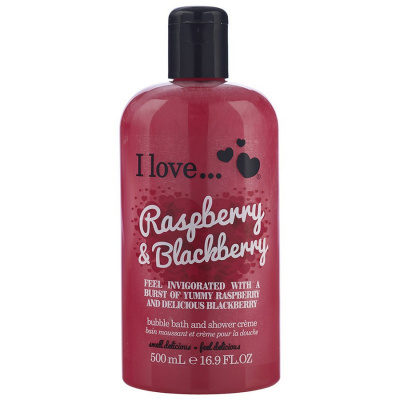 I Love Sprchový Gel 500 ml, ILBBSG500 I Love Bath Shower Raspberry Blackberry 500ml