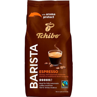 Tchibo Barista Espresso, zrnková, 1000g