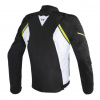 Textilní bunda Dainese AVRO D2 černo/bílo/neonově žlutá 2H1004679