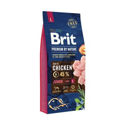 Brit Premium Dog by Nature Junior L 15kg