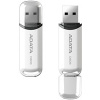 ADATA Classic Series C906 32GB USB 2.0 flashdisk, snap-on cap design, bílý AC906-32G-RWH