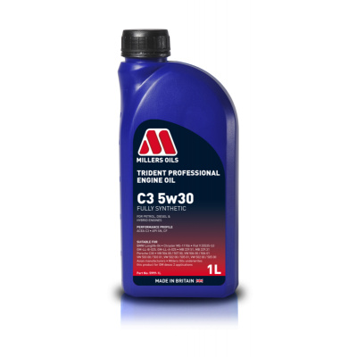 Motorový olej Millers Oils Trident Professional C3 5W-30, 1L