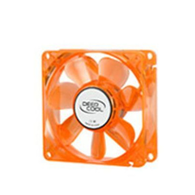 DEEPCOOL XFAN 80U O/G CASE FAN / chlazení pro CASE / 80x80x25mm / oranžový (XFAN 80U O/G)