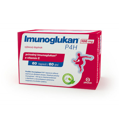 Pleuran Imunoglukan 100 mg P4H 60 kapslí