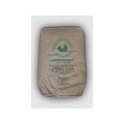 Křemičitý písek bílý - sušený - 25kg AGRO000854