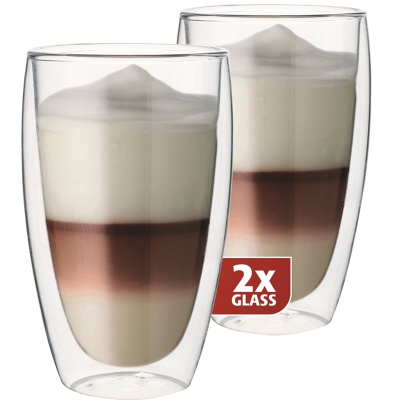 Laica Termo skleničky Maxxo DG832 Cafe Latte 2 x 380 ml