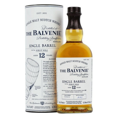 Balvenie 12 yo Single Barrel First Fill 47,8% 0,7l (holá láhev)