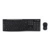 Logitech MK270 Wireless Combo - Klávesnice a sada myši - bezdrátový - 2.4 GHz - americká angličtina/evropská, 920-004508