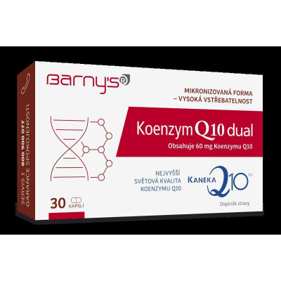 Barny`s Koenzym Q10 Dual 60 mg 30 kapslí