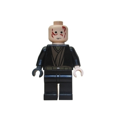 LEGO (7251) Anakin Skywalker with Black Right Hand (without Hair) - Star Wars Episode 3