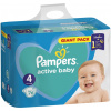 Pampers Active Baby Dry 4 Maxi 9-14 kg jednorázové plenky 76 kusů