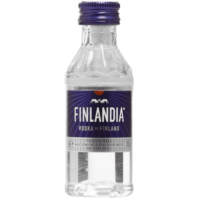 Finlandia Mini 40% 0,05l (holá láhev)