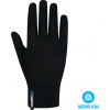 Unisex merino rukavice HUSKY Merglov černé Velikost: M