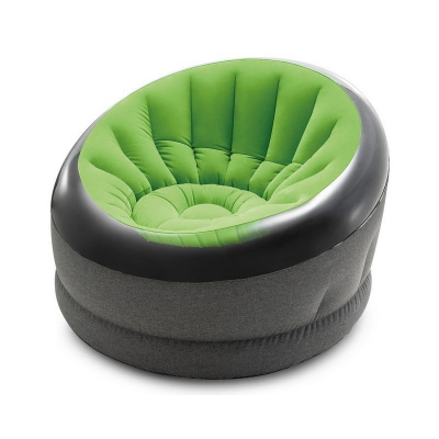 Nafukovací křeslo Intex 68582 EMPIRE chair Barva: Zelená