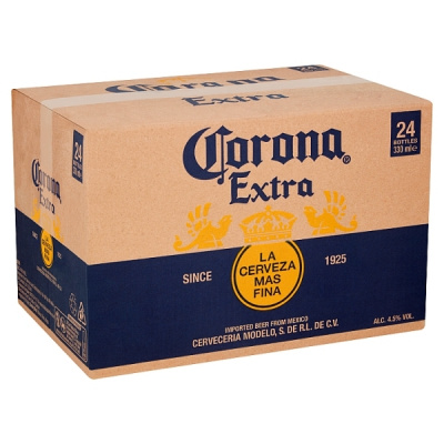 24x Corona Extra 4,5% 0,355l (holá láhev)