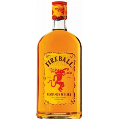 Fireball Cinnamon & Whisky Flavour Liqueur 33% 0,7l (holá láhev)