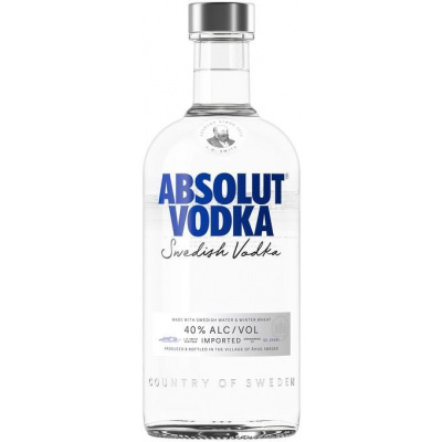 Absolut Blue 0,7l 40% (holá láhev)