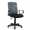 HALMAR Kancelářská židle Alex 57x56x87-99cm - černá/šedá