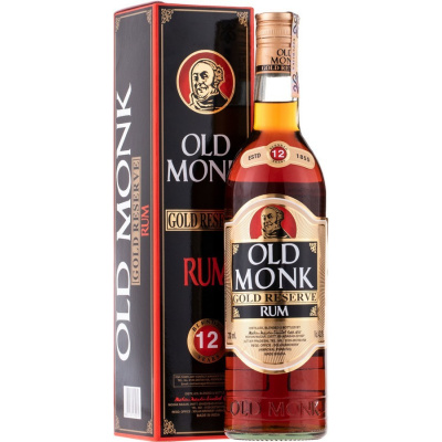 Old Monk 12y Gold Reserve Rum 0,7l 42,8%
