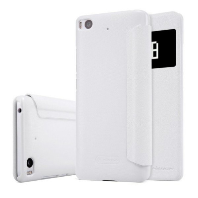 Nillkin Sparkle S-View Pouzdro WHITE bílá barva pro Xiaomi Mi5s