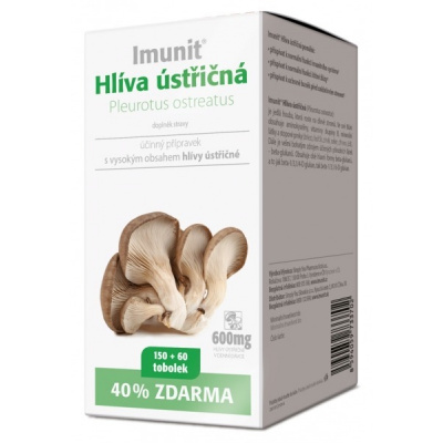 Simply You Imunit Hlíva ústřičná 150 tob. + 60 tob. ZDARMA