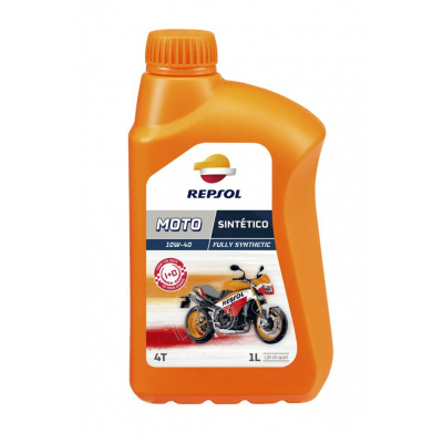 Motorový olej Repsol MOTO SINTETICO 4T 10W40 1l