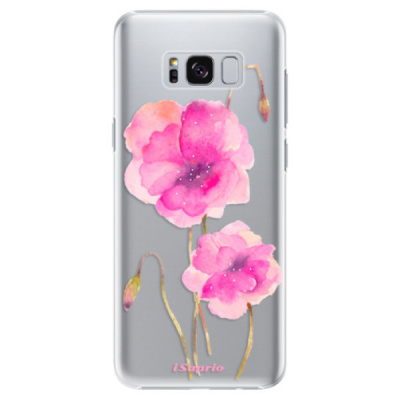 Plastové pouzdro iSaprio - Poppies 02 - Samsung Galaxy S8 - Kryty na mobil Nuff.cz