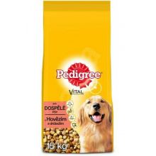 Pedigree Vital Protection granule s Hovězím a drůbežím 15 kg