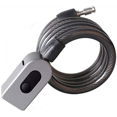LUMA LOCK Biometrický kabelový zámek na otisk prstu, délka kabelu 1m