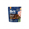 Brit Premium By Nature Adult Medium Chicken 1kg - granule pro dospělé psy středních plemen s kuřecím masem 1kg