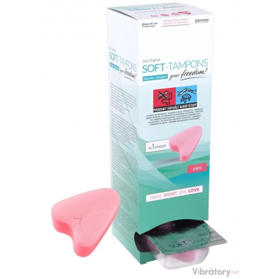 JoyDivision Menstruační houbičky Soft-Tampons MINI, 10 ks