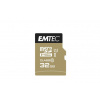 Paměťová karta Elite Gold, microSDHC, 32GB, UHS-I/U1, 85/20 MB/s, adaptér, EMTEC ECMSDM32GHC10GP 245190