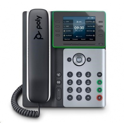 Poly Edge E350 IP telefon, PoE 82M89AA