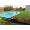 Pojízdná terasa s příčným posunem k bazénu 3m x 6m (Pojízdné zastřešení bazénů)