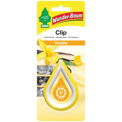 Wunderbaum® Lufterfrischer Clip VANILLEAROMA