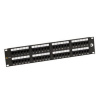 Solarix Patch panel 48 x RJ45 CAT6 UTP 350 MHz černý 2U SX48-6-UTP-BK