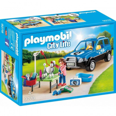 Playmobil 9278 Mobilní psí salón (pm9278)